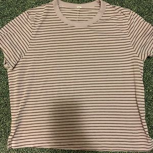 Lulu lemon striped shirt